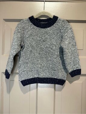La Coqueta Merino Wool Crewneck Sweater 4Y